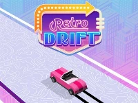 Retro car drift