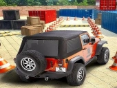 Ultimate monster jeep parking game