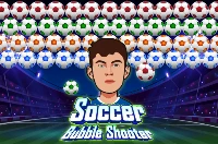 Soccer bubble shooter