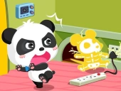 Baby panda home safety