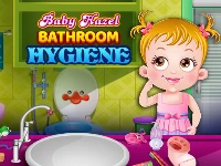 Baby hazel bathroom hygiene