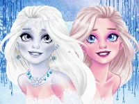 New makeup snow queen elsa