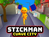 Stickman curve city