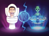 Skibidi vs alien