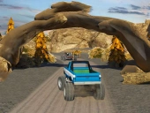 Extreme buggy truck driving 3d