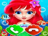 Baby princess mermaid phone