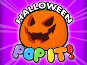 Halloween pop it