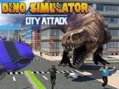 Dino simulator city attack