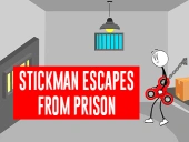 Stickman escapes from prison