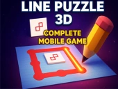 Line puzzle 3d