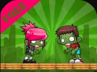 Angry fun zombies