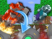 The mobs farm in mineblock!