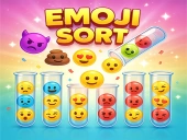 Emoji sort – fun puzzle game