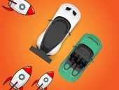 Rocket car chase game