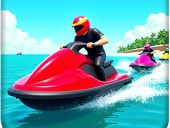 Power boat racing game