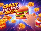 Crazy fast food crash