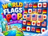 World flags pop