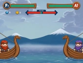 Boat viking war