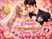 Dream wedding dress up