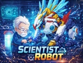 Scientist and robot