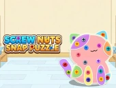 Screw nuts snap puzzle