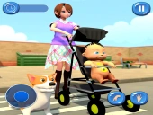 Anime mom: family life simulator