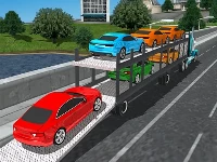 Car transport truck simulator