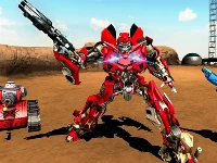 Battle robot jigsaw puzzle collection