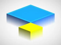 Isometric squares puzzle