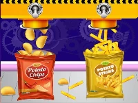 Potato chips factory games for kids