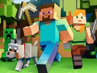 Minecraft jigsaw puzzle collection